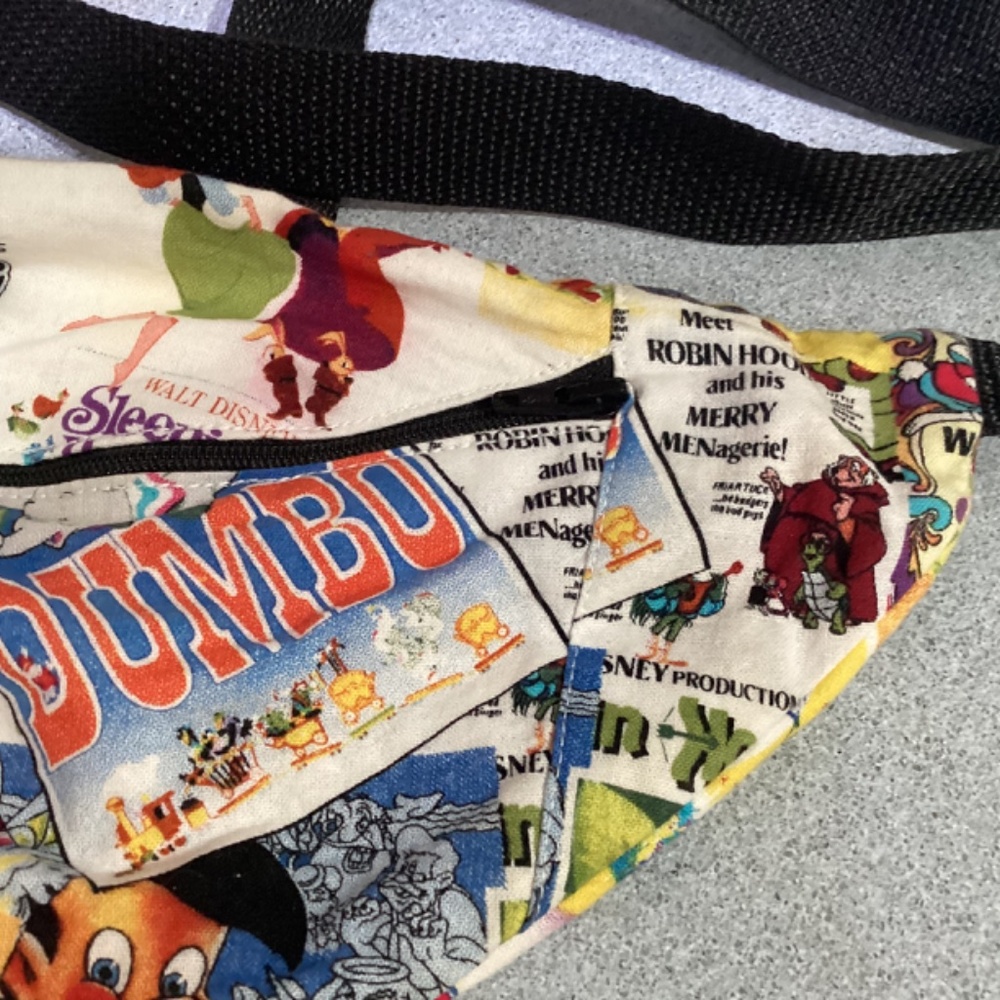 Unique Classic Disney Cartoons Patchwork Multicol… - image 3